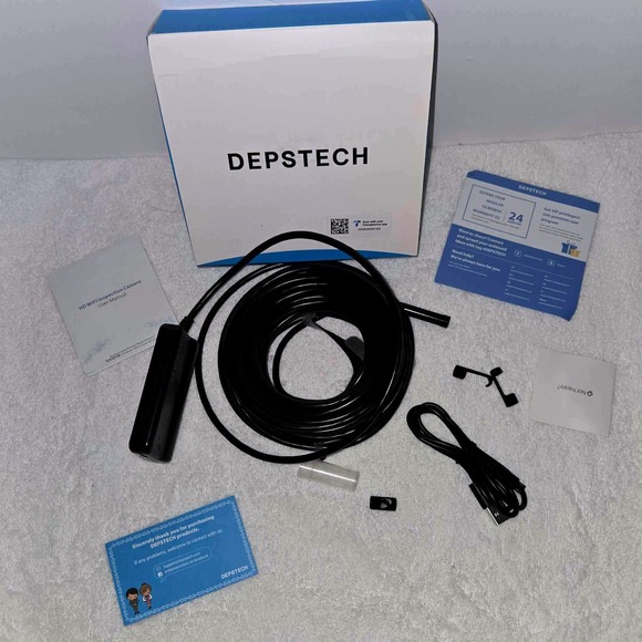 DEPSTECH HD WiFi Inspection Camera Borescope Waterproof Adjustable LED - Picture 1 of 10